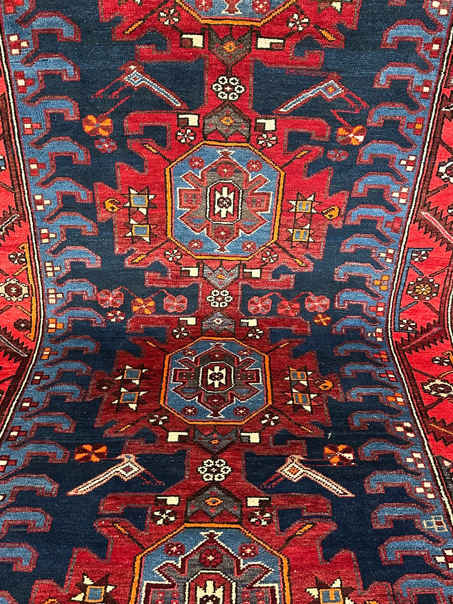 Handgeknüpfter Perser Teppich – Bidjar Zanjan Naturfarben Neu 304X127CM