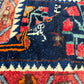Antike Bachtiar Tasche - Handgeknüpfter Perser Orientteppich 60x70 cm