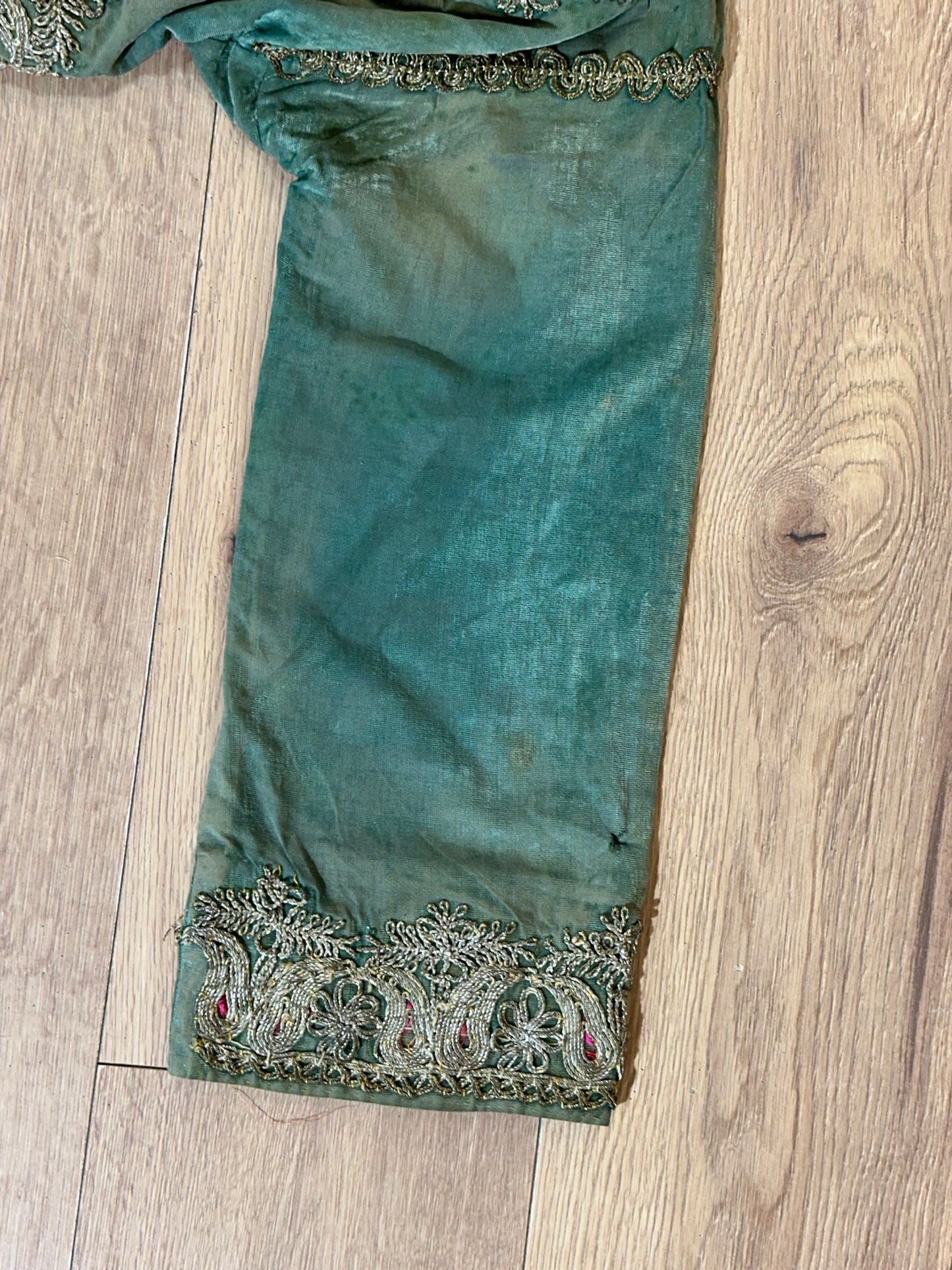 Orient Antike Osmanische Jacke Textil Handgestickt 130x40 cm