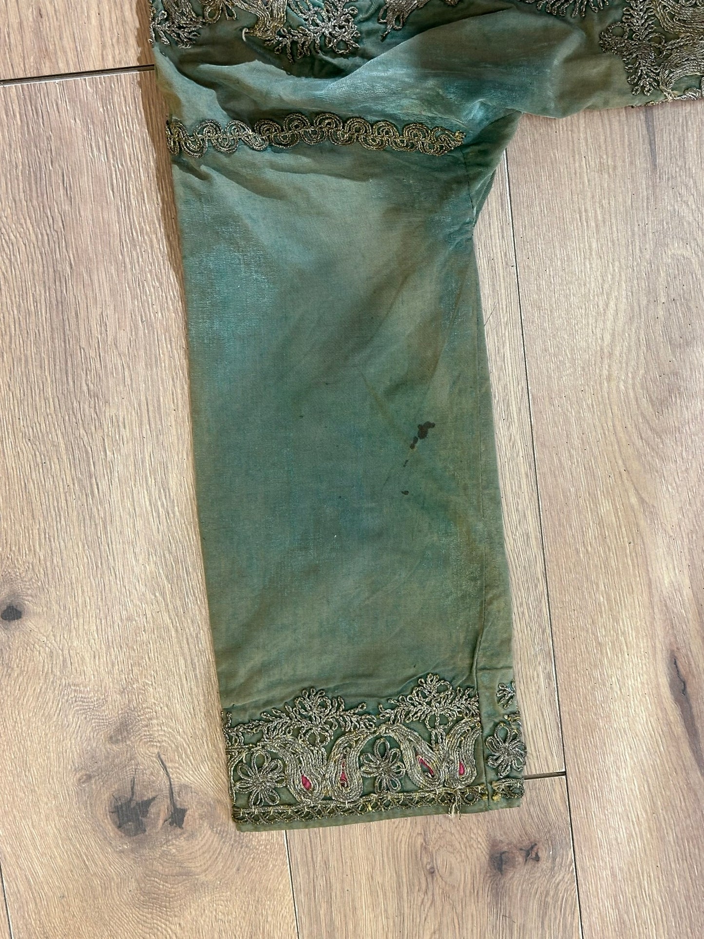 Orient Antike Osmanische Jacke Textil Handgestickt 130x40 cm