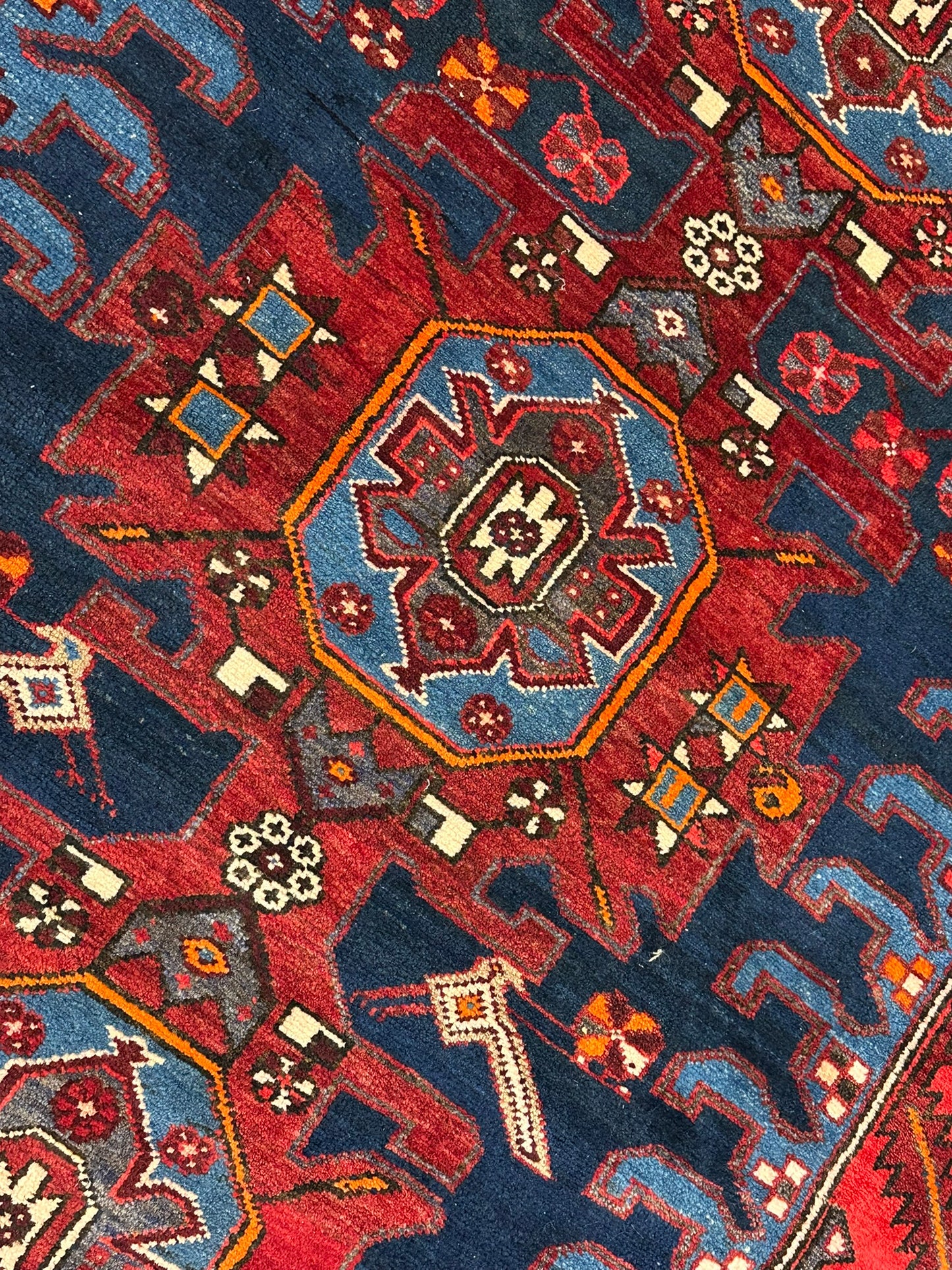 Handgeknüpfter Perser Teppich – Bidjar Zanjan Naturfarben Neu 304X127CM