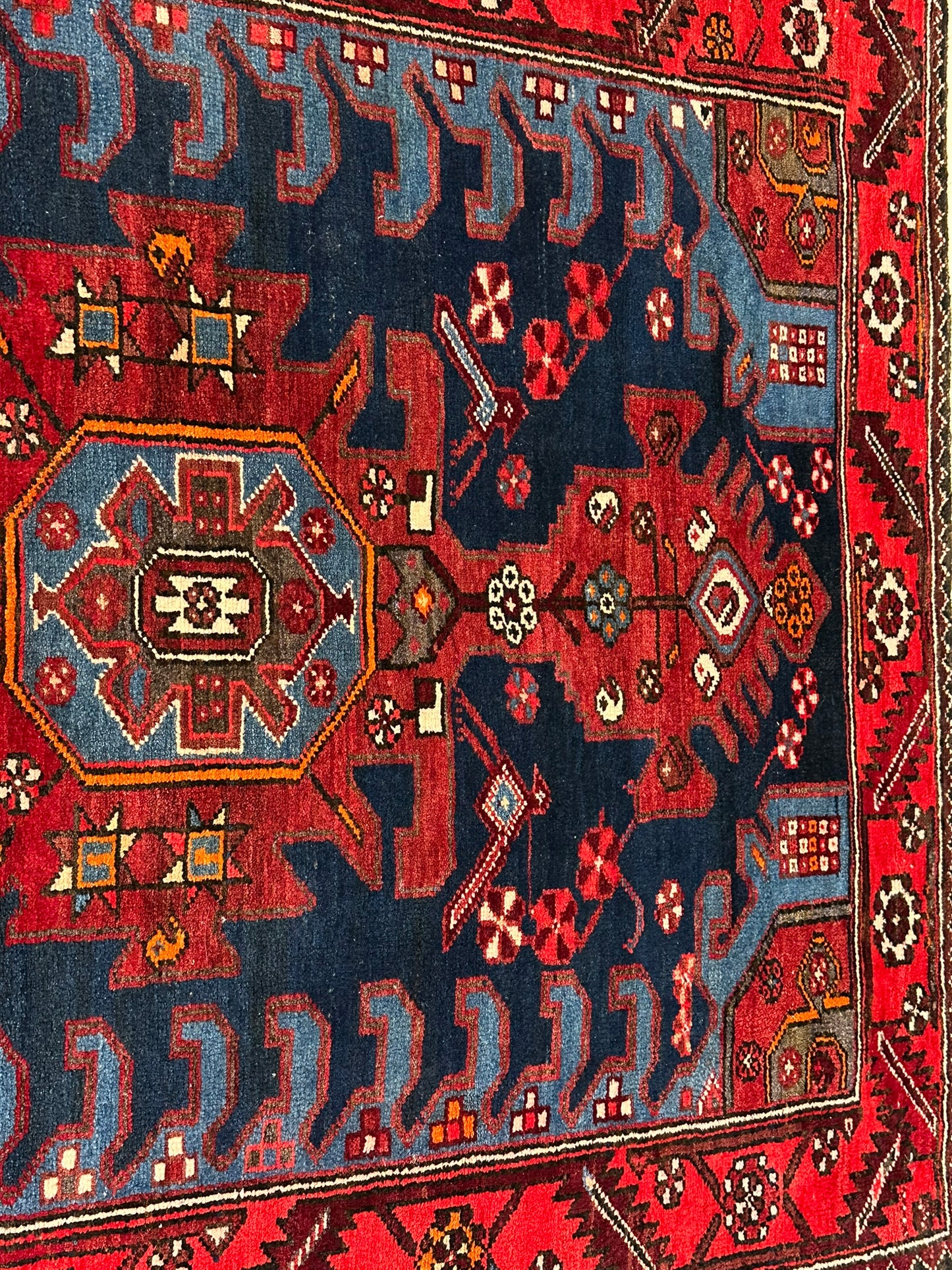Handgeknüpfter Perser Teppich – Bidjar Zanjan Naturfarben Neu 304X127CM