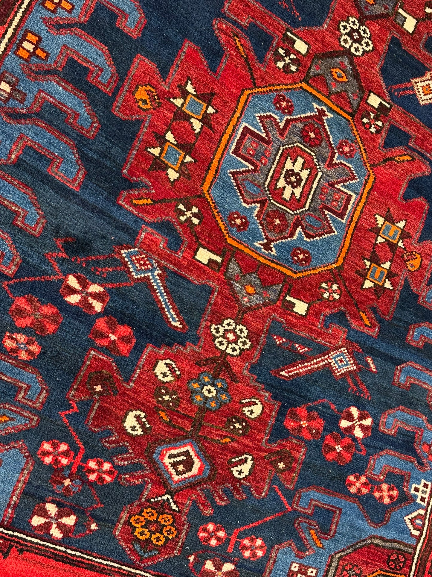 Handgeknüpfter Perser Teppich – Bidjar Zanjan Naturfarben Neu 304X127CM