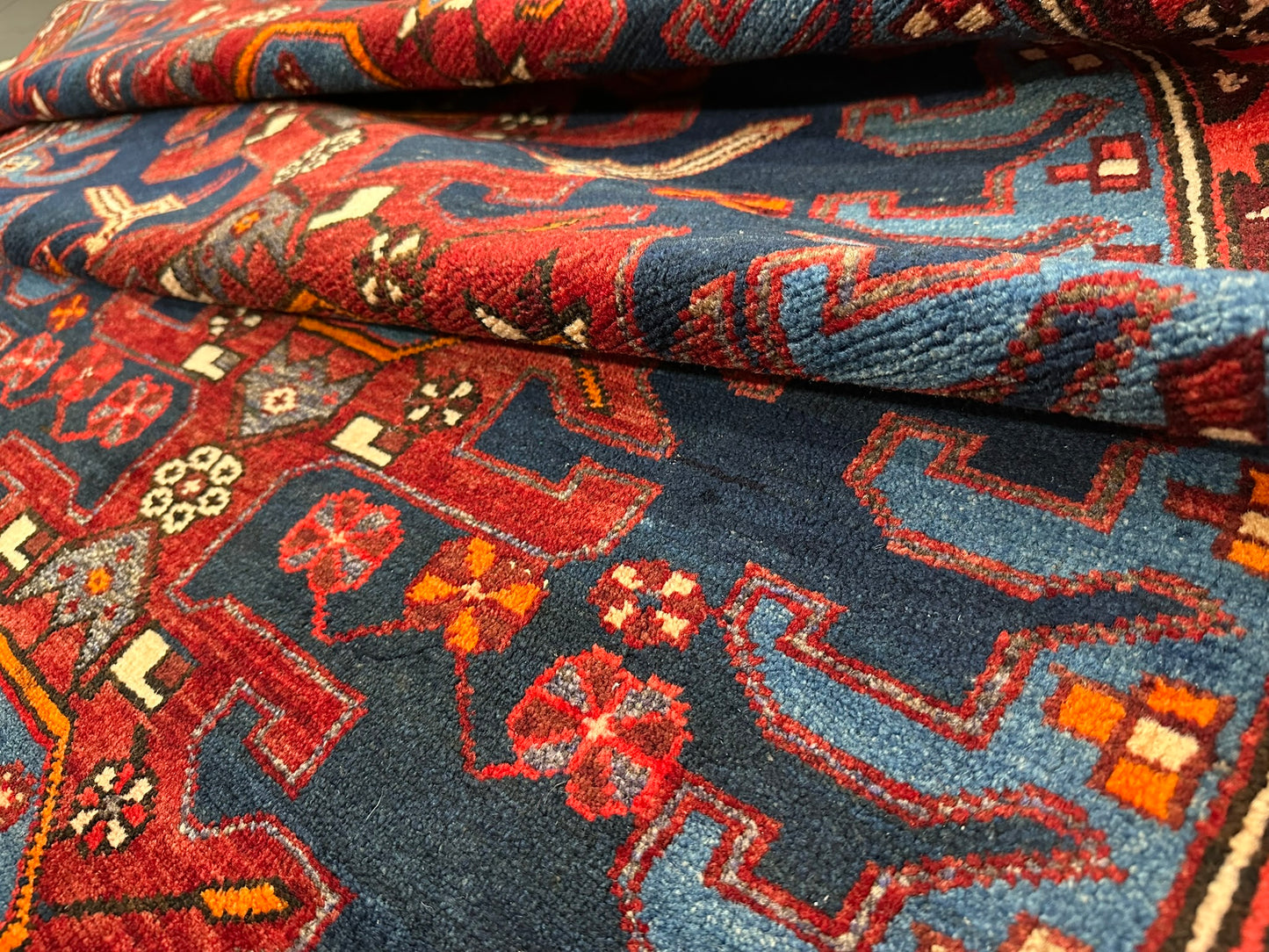 Handgeknüpfter Perser Teppich – Bidjar Zanjan Naturfarben Neu 304X127CM