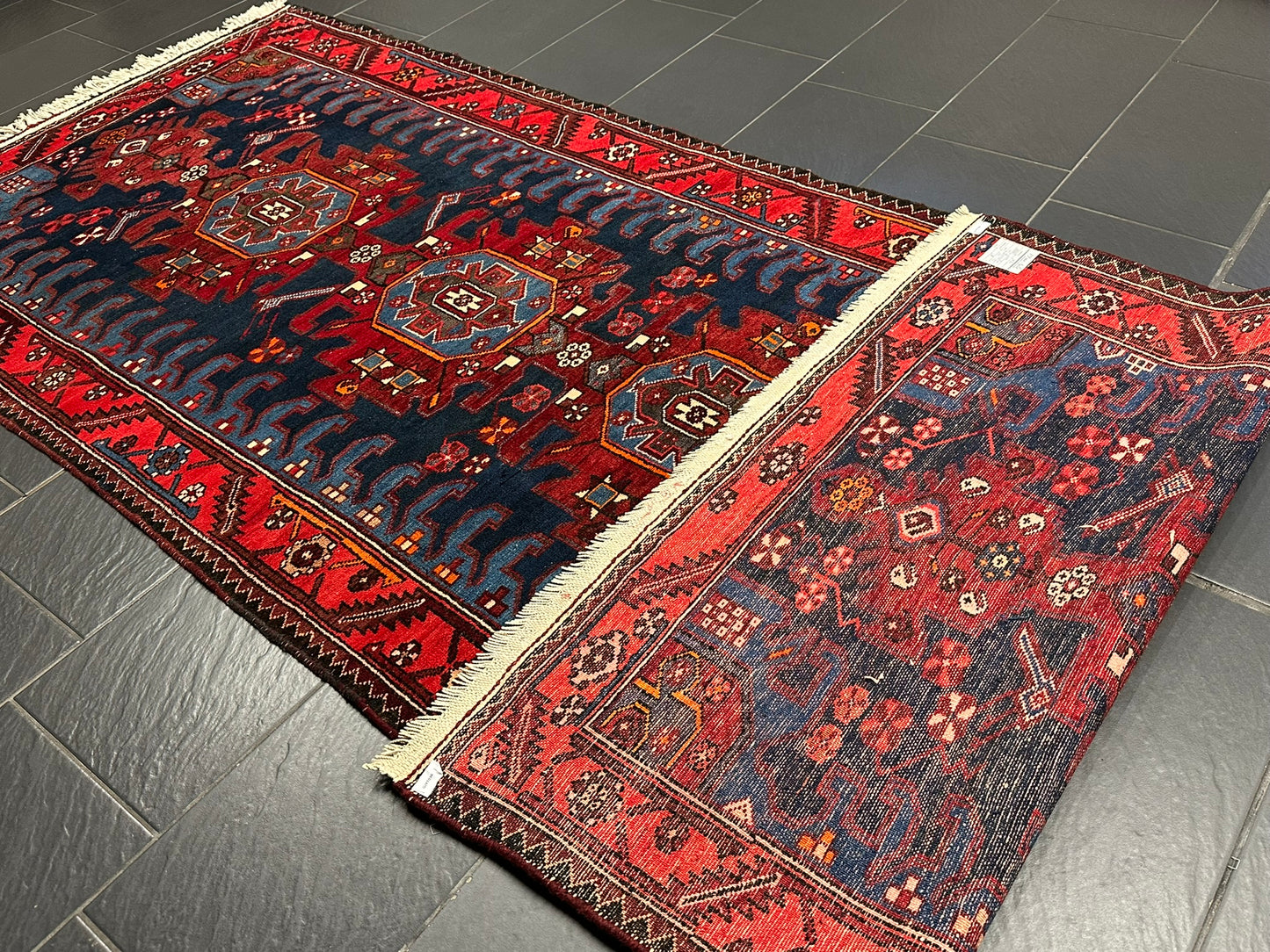 Handgeknüpfter Perser Teppich – Bidjar Zanjan Naturfarben Neu 304X127CM
