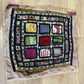 Orient Antikes Anatolisches Kelim Fragment Tuch 44x37 cm