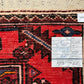 Handgeknüpfter Perser Teppich – Bidjar Zanjan Naturfarben Neu 304X127CM