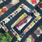 Orient Antikes Anatolisches Kelim Fragment Tuch 44x37 cm