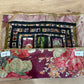 Orient Antikes Anatolisches Kelim Fragment Tuch 44x37 cm