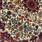 Handgeknüpfter Perser Teppich – Bidjar Rosen Korkwolle NeU 142X107CM