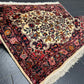 Handgeknüpfter Perser Teppich – Bidjar Rosen Korkwolle NeU 142X107CM