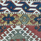 Orient Antikes Anatolisches Kelim Fragment Tasche 46x30 cm
