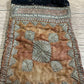 Orient Antike Osmanische Salz-Tasche Textil Handgestickt 17x11 cm