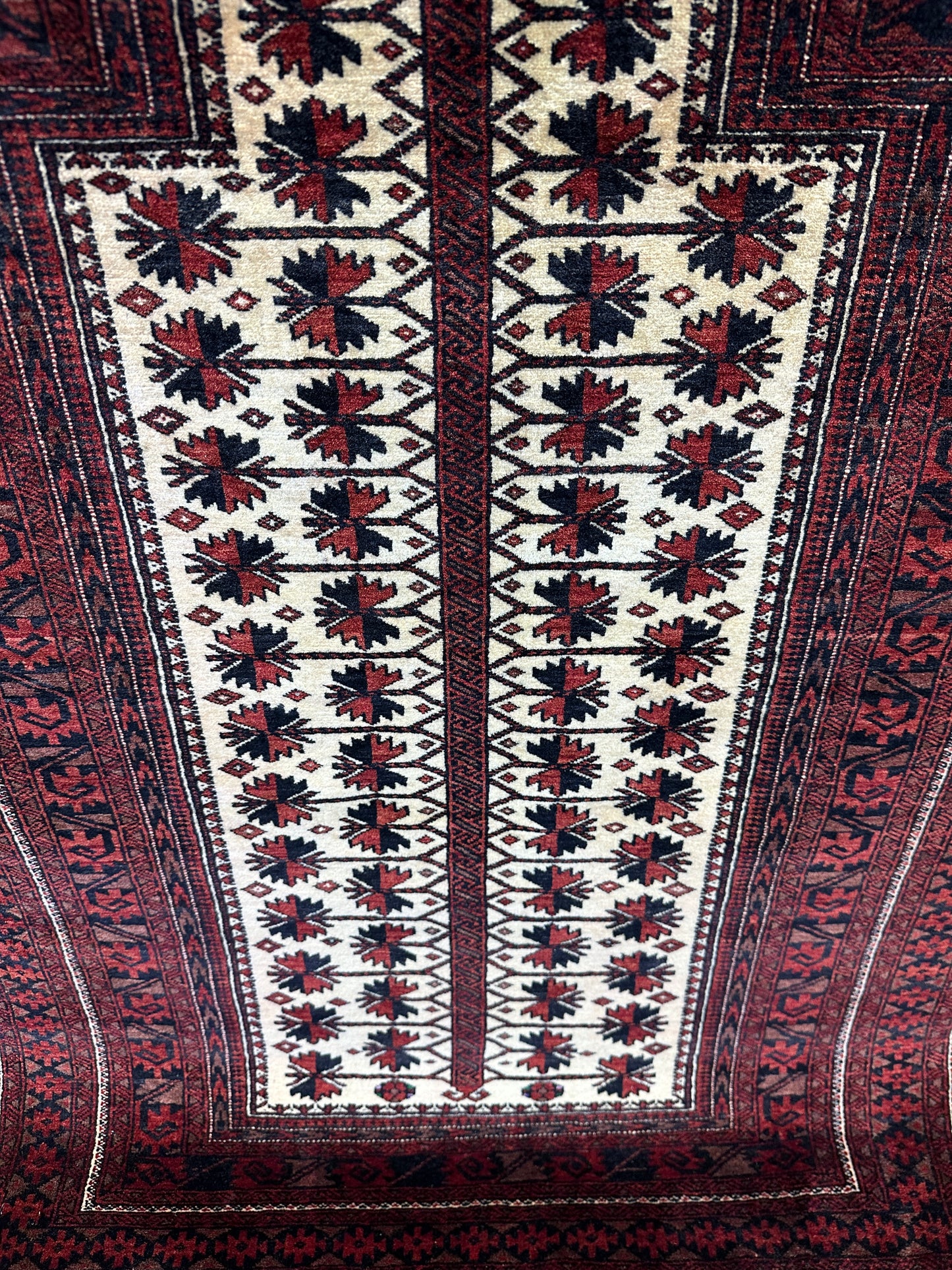 Handgeknüpfter Perser Orientteppich "Tarbatjan" 142x95 cm
