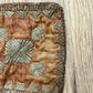 Orient Antike Osmanische Salz-Tasche Textil Handgestickt 17x11 cm