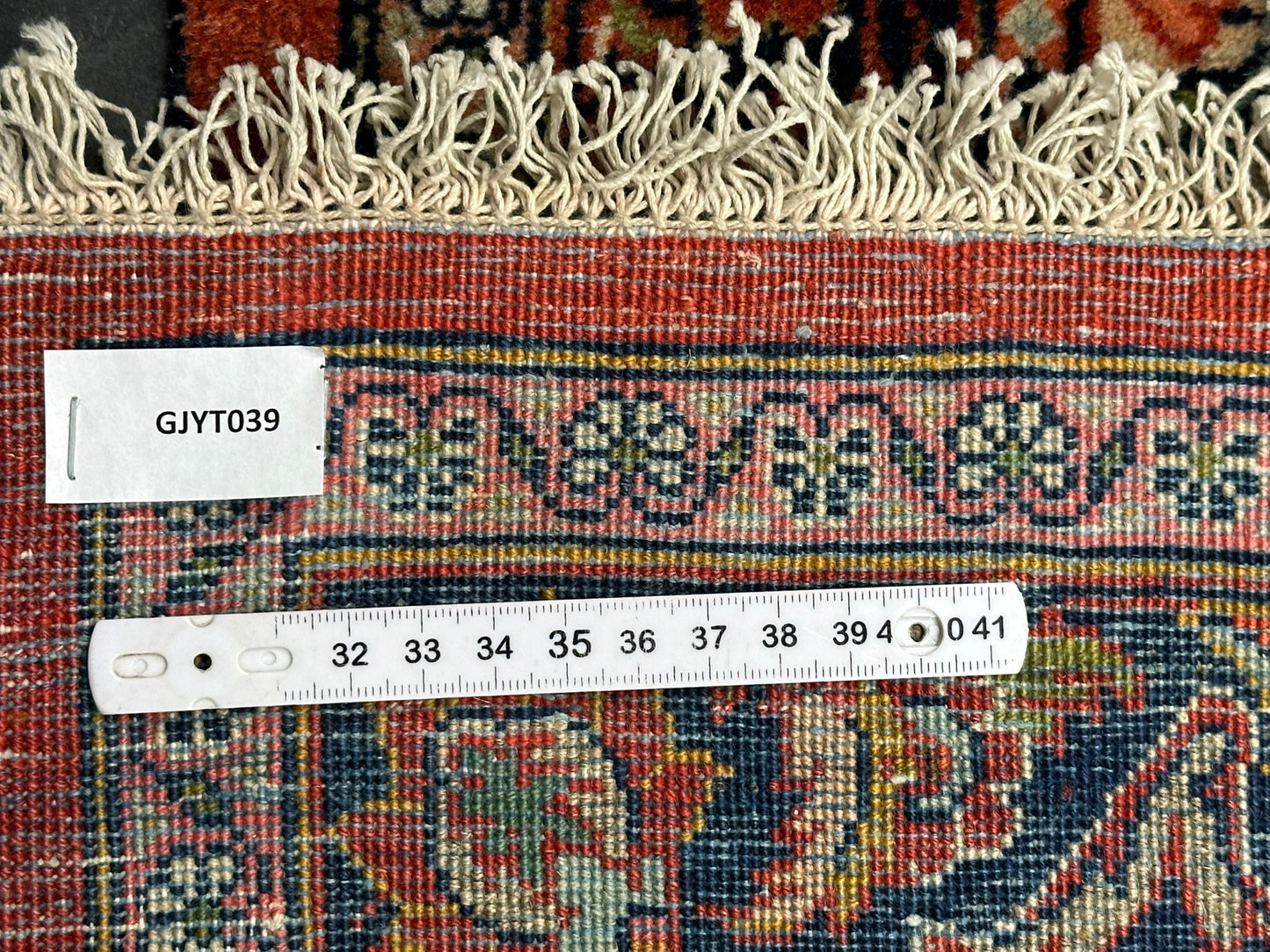 Handgeknüpfter Perser Teppich – Keshan Korkwolle Naturfarben ANTIK gjYT039