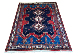 Orientteppich Handgeknüpft Afschari 213x156 cm