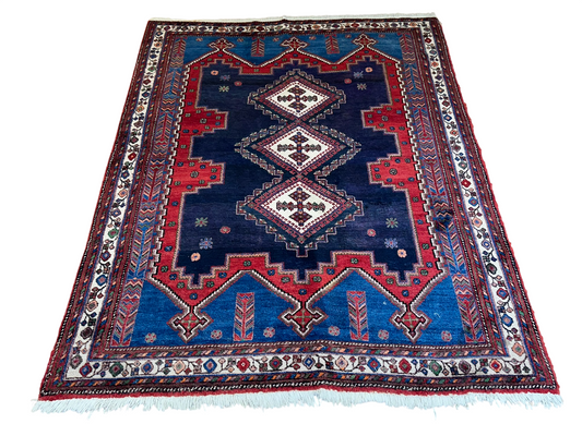 Orientteppich Handgeknüpft Afschari 213x156 cm