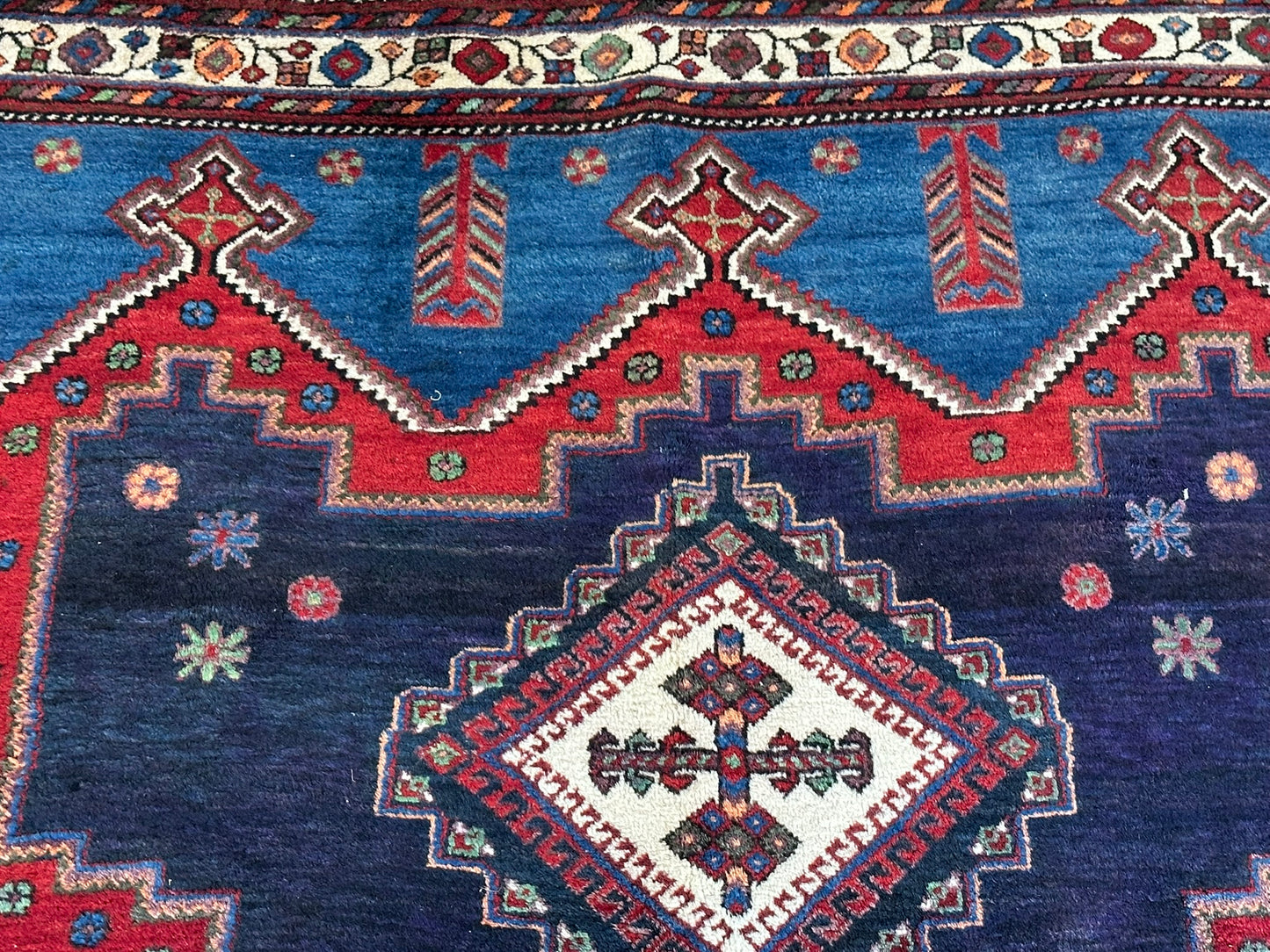 Orientteppich Handgeknüpft Afschari 213x156 cm