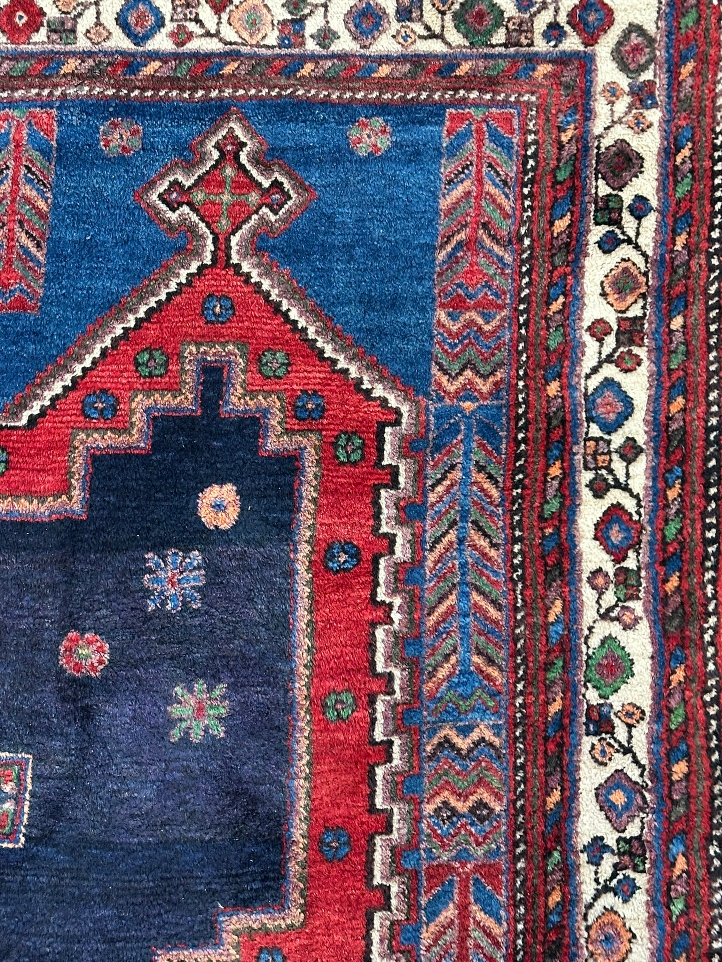 Orientteppich Handgeknüpft Afschari 213x156 cm