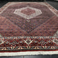 orientteppich handgeknüpft Bidjar Medaillon Korkwolle 348x258 cm