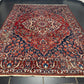 Antik Perserteppich handgeknüpft  Bachtiar naturfarben 380x267 cm