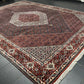 orientteppich handgeknüpft Bidjar Medaillon Korkwolle 348x258 cm