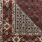 orientteppich handgeknüpft Bidjar Medaillon Korkwolle 348x258 cm