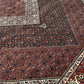 orientteppich handgeknüpft Bidjar Medaillon Korkwolle 348x258 cm