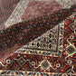 orientteppich handgeknüpft Bidjar Medaillon Korkwolle 348x258 cm