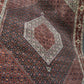 orientteppich handgeknüpft Bidjar Medaillon Korkwolle 348x258 cm