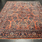 Antik Perserteppich handgeknüpft  Sarough Re-Import 1900JH Naturfarben 345x260 cm