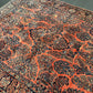 Antik Perserteppich handgeknüpft  Sarough Re-Import 1900JH Naturfarben 345x260 cm