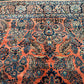 Antik Perserteppich handgeknüpft  Sarough Re-Import 1900JH Naturfarben 345x260 cm