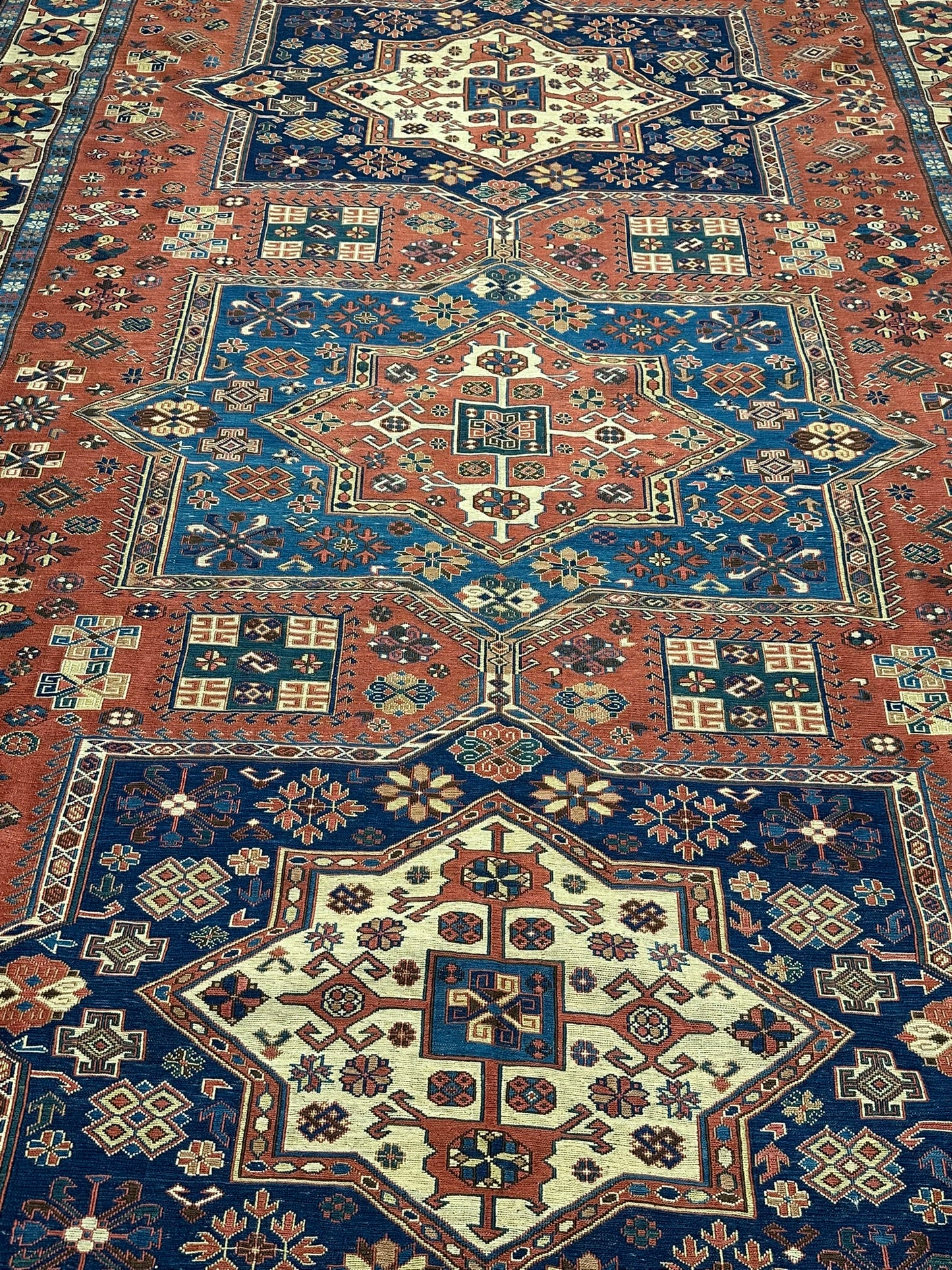 Handgeknüpfter Perser Kelim SUMACK Teppich – Naturfarben 317X217CM