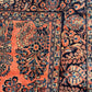 Antik Perserteppich handgeknüpft  Sarough Re-Import 1900JH Naturfarben 345x260 cm
