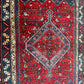 Handgeknüpfter Perser Orientteppich Hamadan Art Deco Wolle  200x140 cm