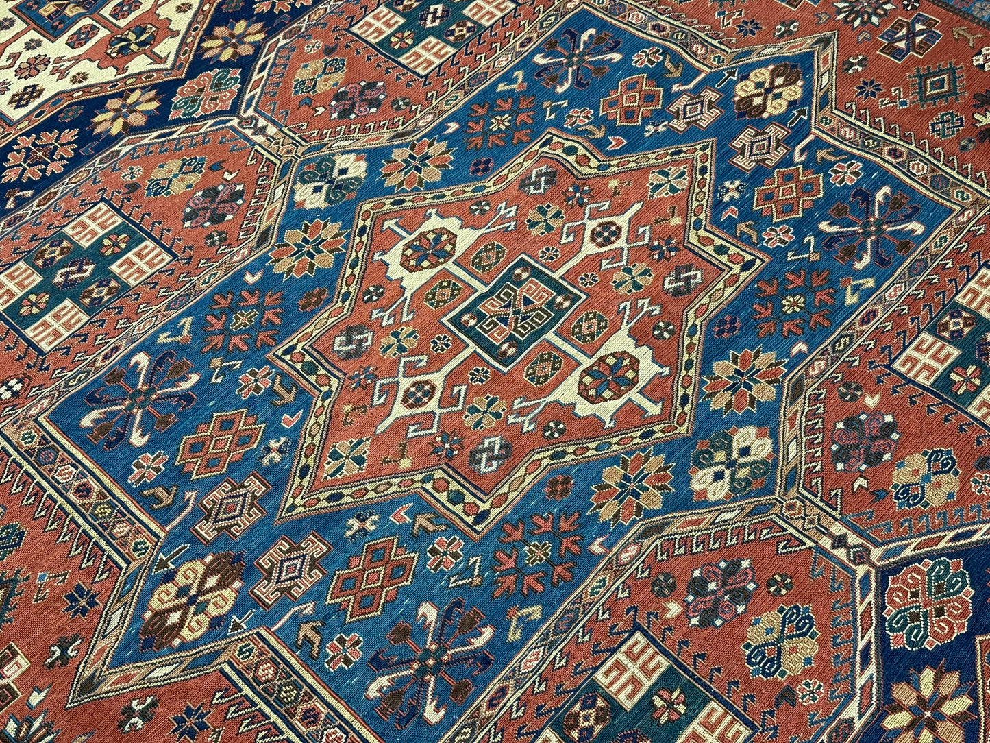 Handgeknüpfter Perser Kelim SUMACK Teppich – Naturfarben 317X217CM