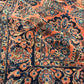 Antik Perserteppich handgeknüpft  Sarough Re-Import 1900JH Naturfarben 345x260 cm