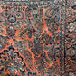 Antik Perserteppich handgeknüpft  Sarough Re-Import 1900JH Naturfarben 345x260 cm