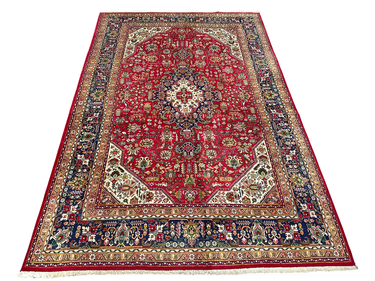 Perserteppich handgeknüpft Täbriz 300x200 cm
