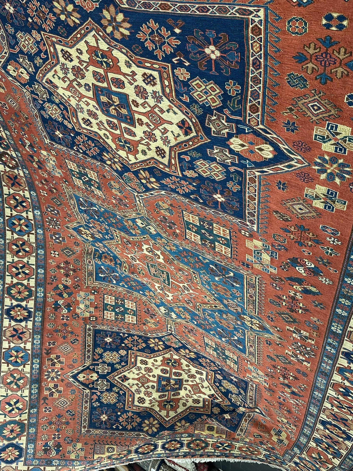 Handgeknüpfter Perser Kelim SUMACK Teppich – Naturfarben 317X217CM