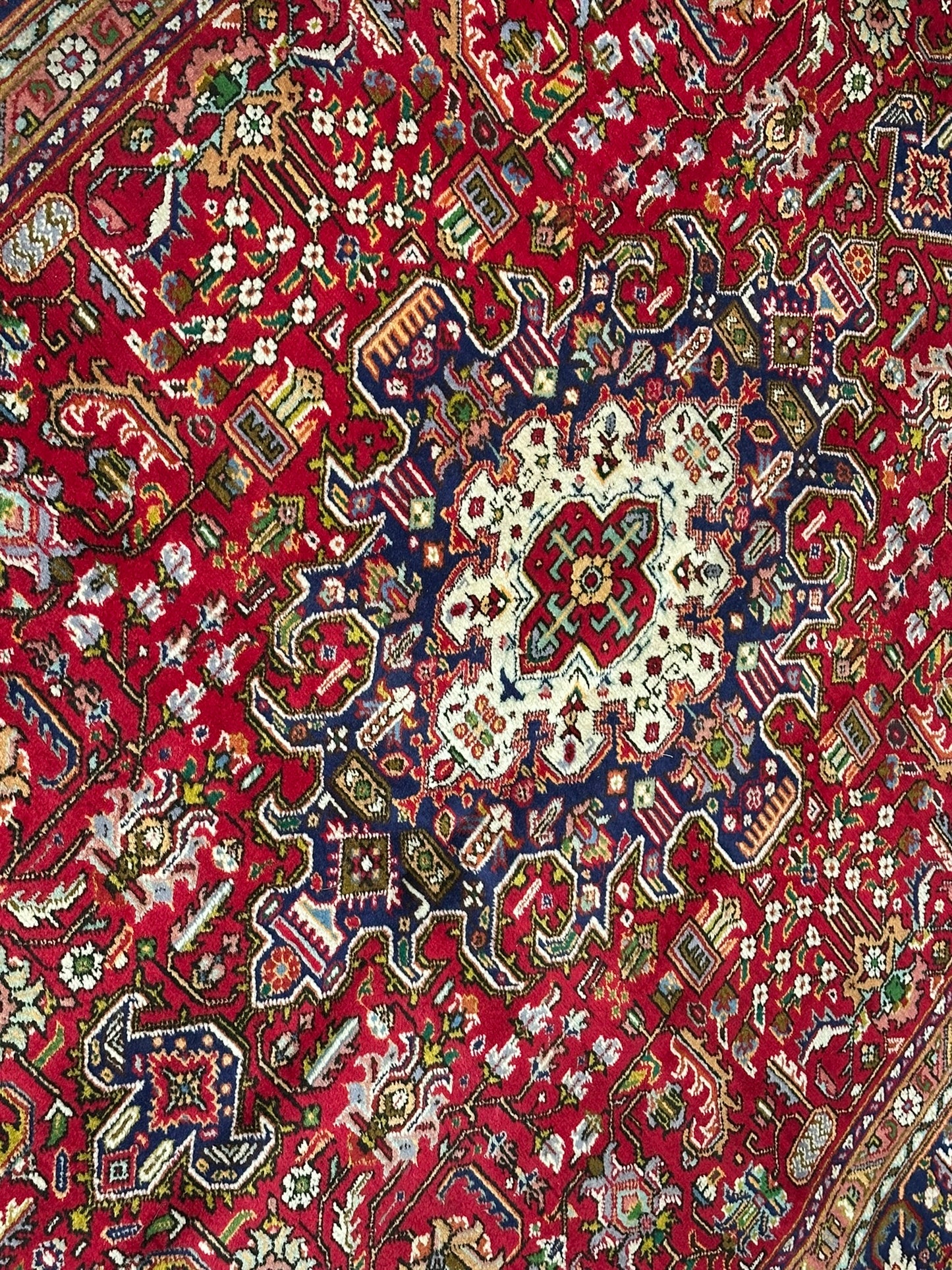 Perserteppich handgeknüpft Täbriz 300x200 cm