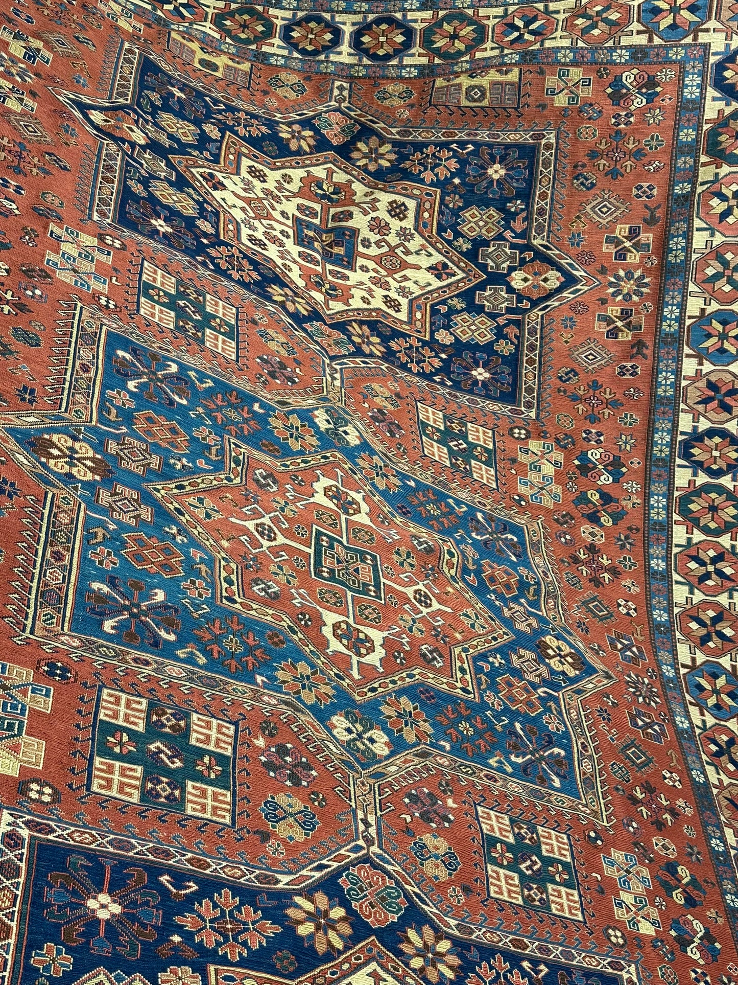 Handgeknüpfter Perser Kelim SUMACK Teppich – Naturfarben 317X217CM