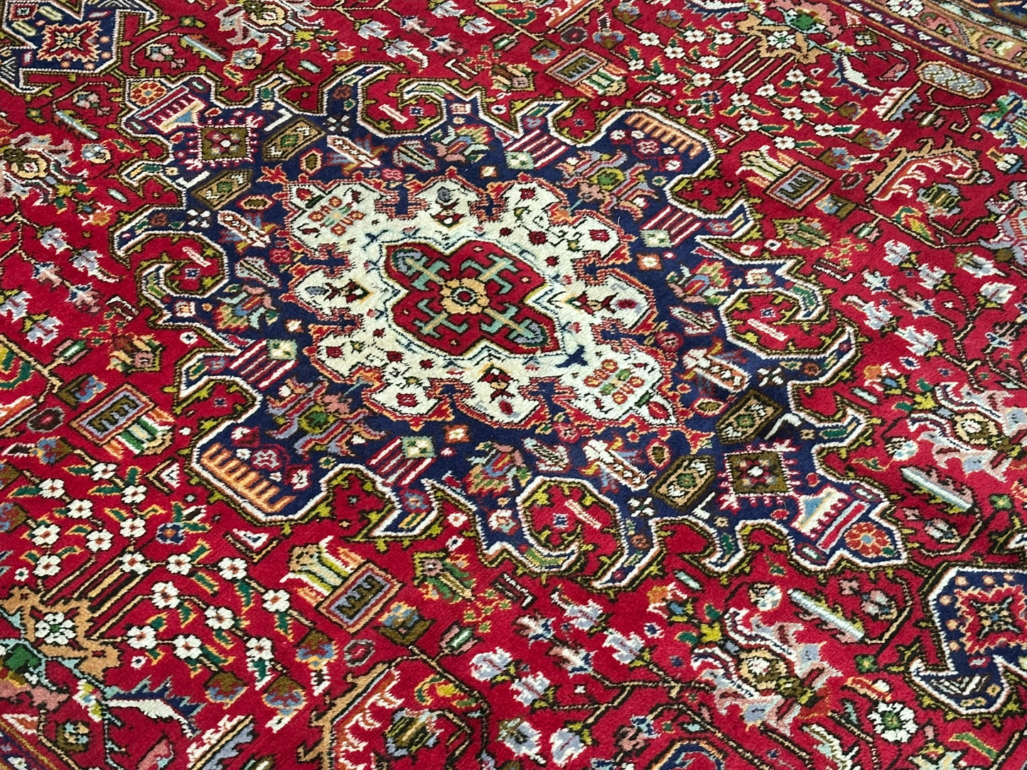 Perserteppich handgeknüpft Täbriz 300x200 cm