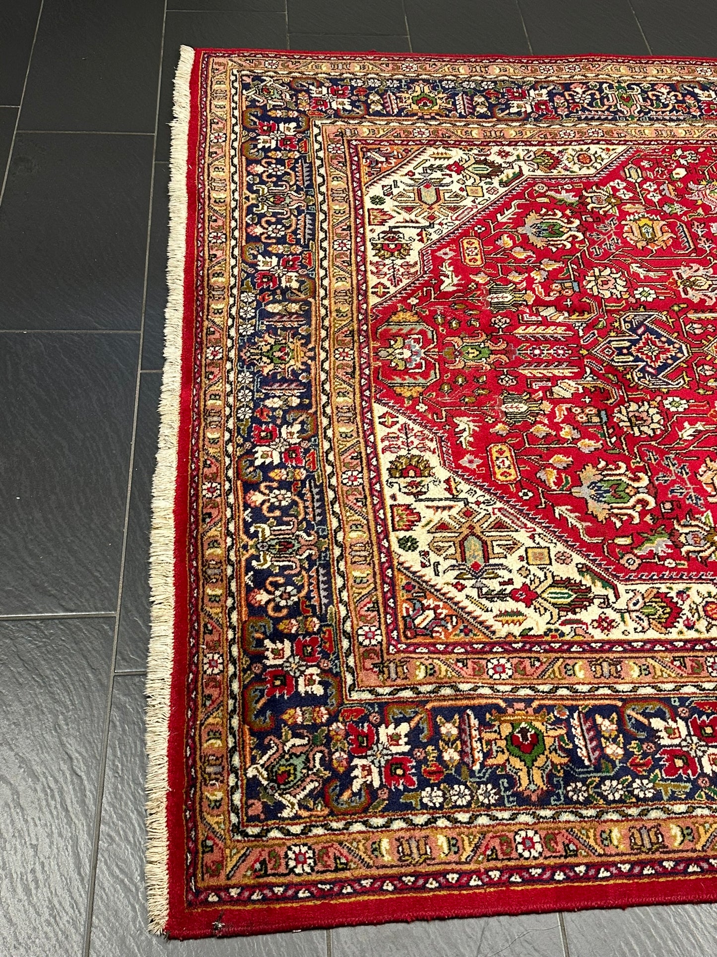 Perserteppich handgeknüpft Täbriz 300x200 cm