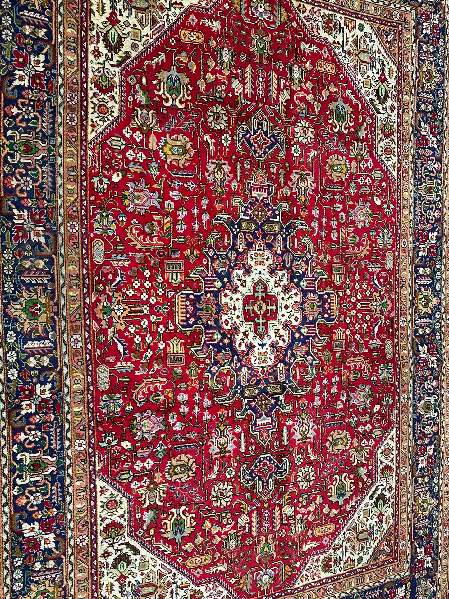 Perserteppich handgeknüpft Täbriz 300x200 cm