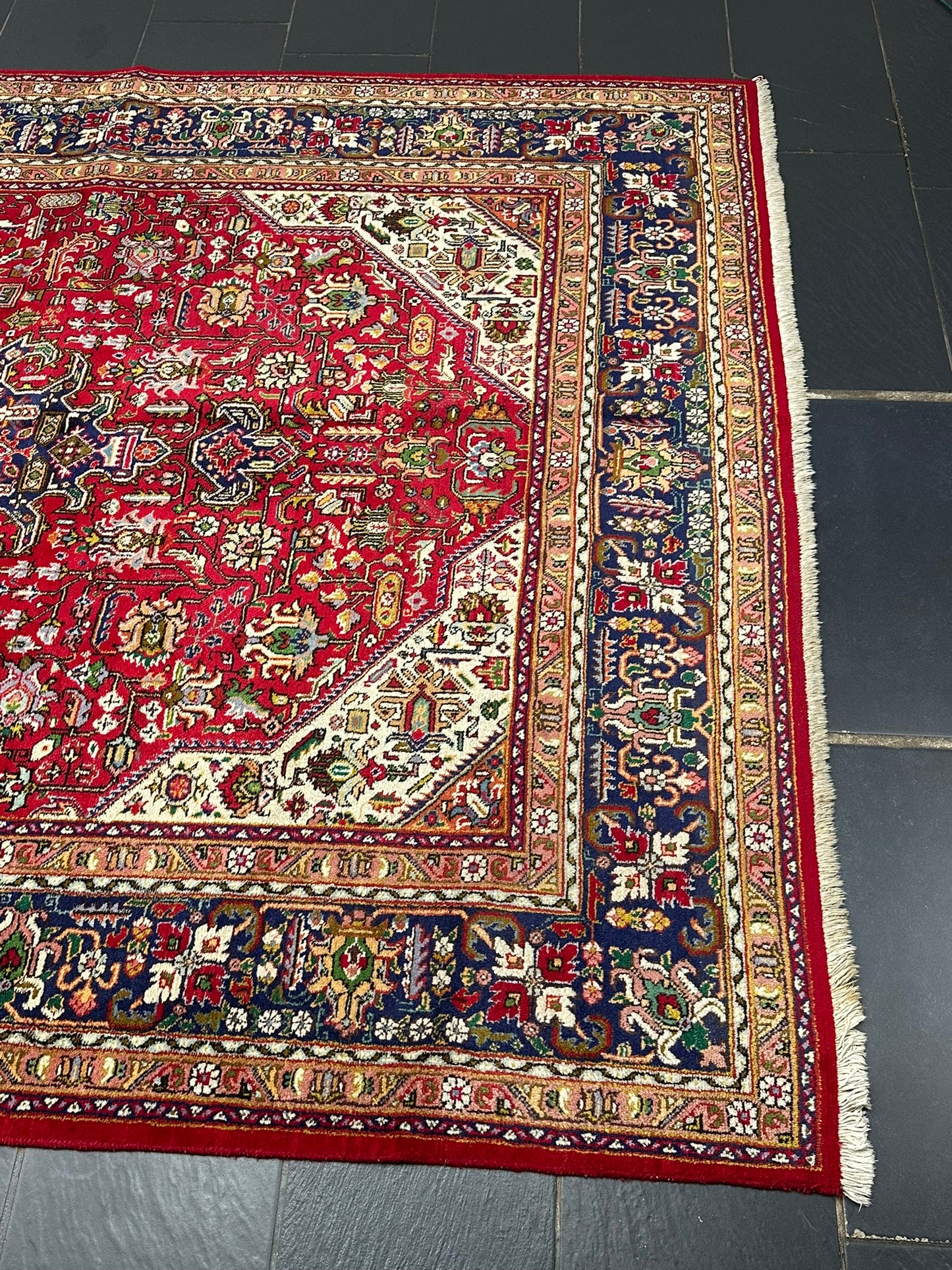 Perserteppich handgeknüpft Täbriz 300x200 cm