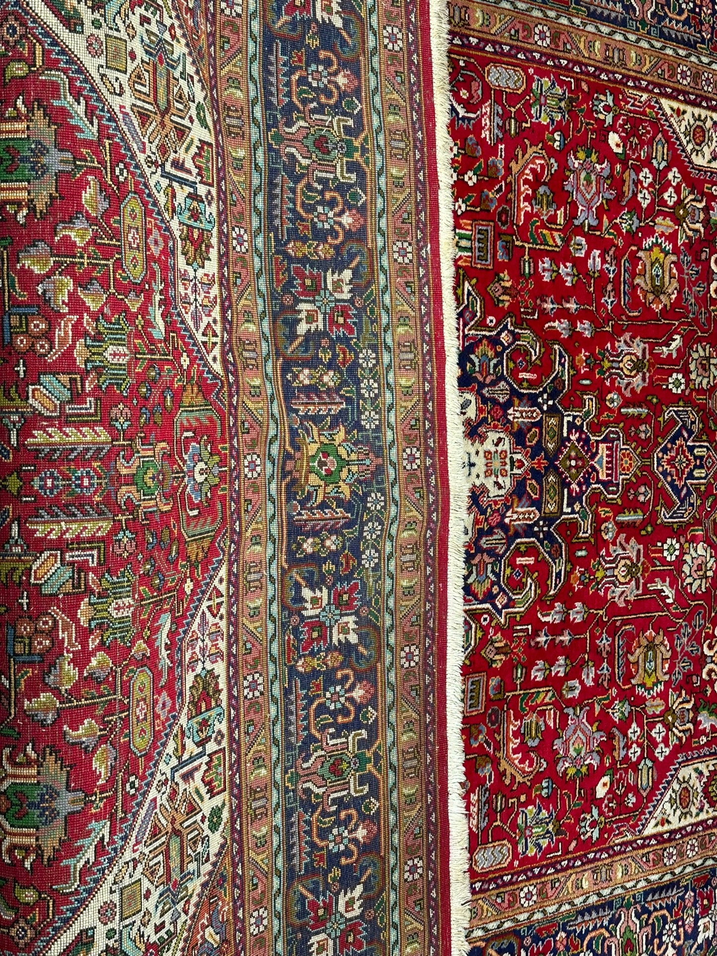 Perserteppich handgeknüpft Täbriz 300x200 cm