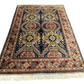 Orientteppich handgeknüpft Belutsch  Afghan Korkwolle mit Seide 287x200 cm